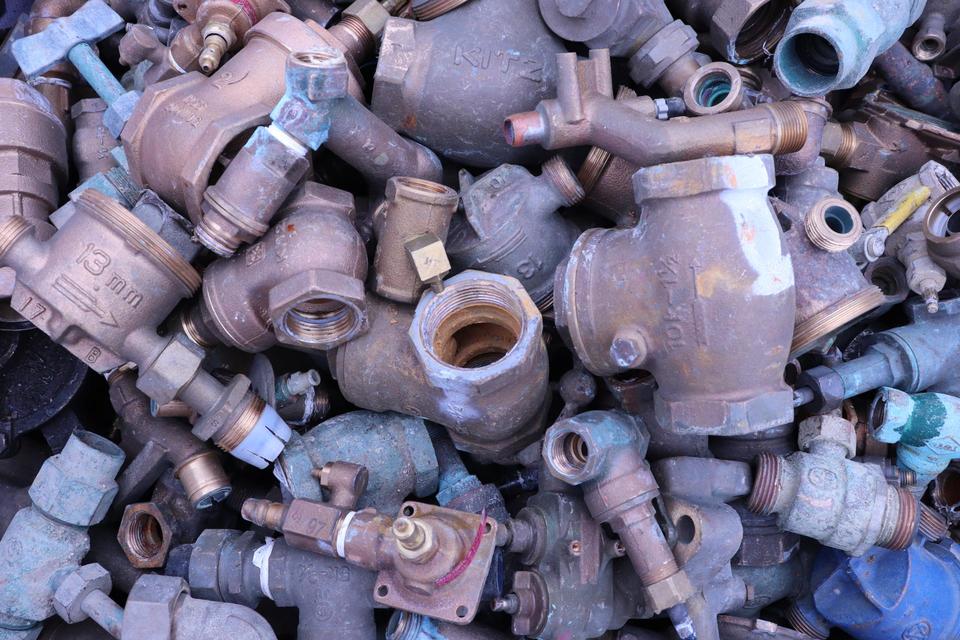 バルブ砲金（真鍮付き）の画像