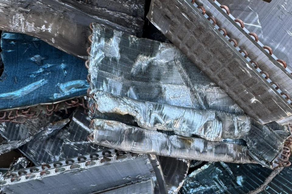 銅ラジエターの画像